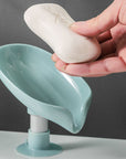 🌿 LeafEase™ No-Drip Soap Holder
