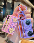 Mini Recorder Radio Keychain