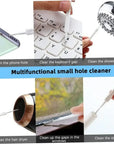 10pcs Shower Head Anti-Clogging Cleaning Brush