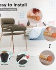 FloorGuard Silicone Chair Leg Protectors 4PCs