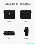 Puffer wallet RFID Card Holder