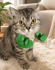 Funny Cat Muscle Arms Costume, Viral Cat Photo Prop, Green Strong Cat Outfit, Funny Pet Accessory, Cat Lover Gift