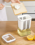 Multifunctional Yogurt Filter with Fine Mesh Strainer - 1800 ML