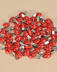 Ladybug Hair Clips