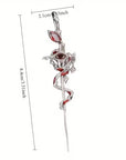 New Snake-Shaped Piercing Stud Earrings