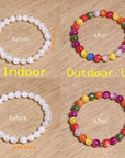 Rainbow UV Reactive Bracelet