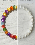 Rainbow UV Reactive Bracelet