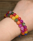 Rainbow UV Reactive Bracelet