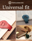 Magnetic Leather Bookmark