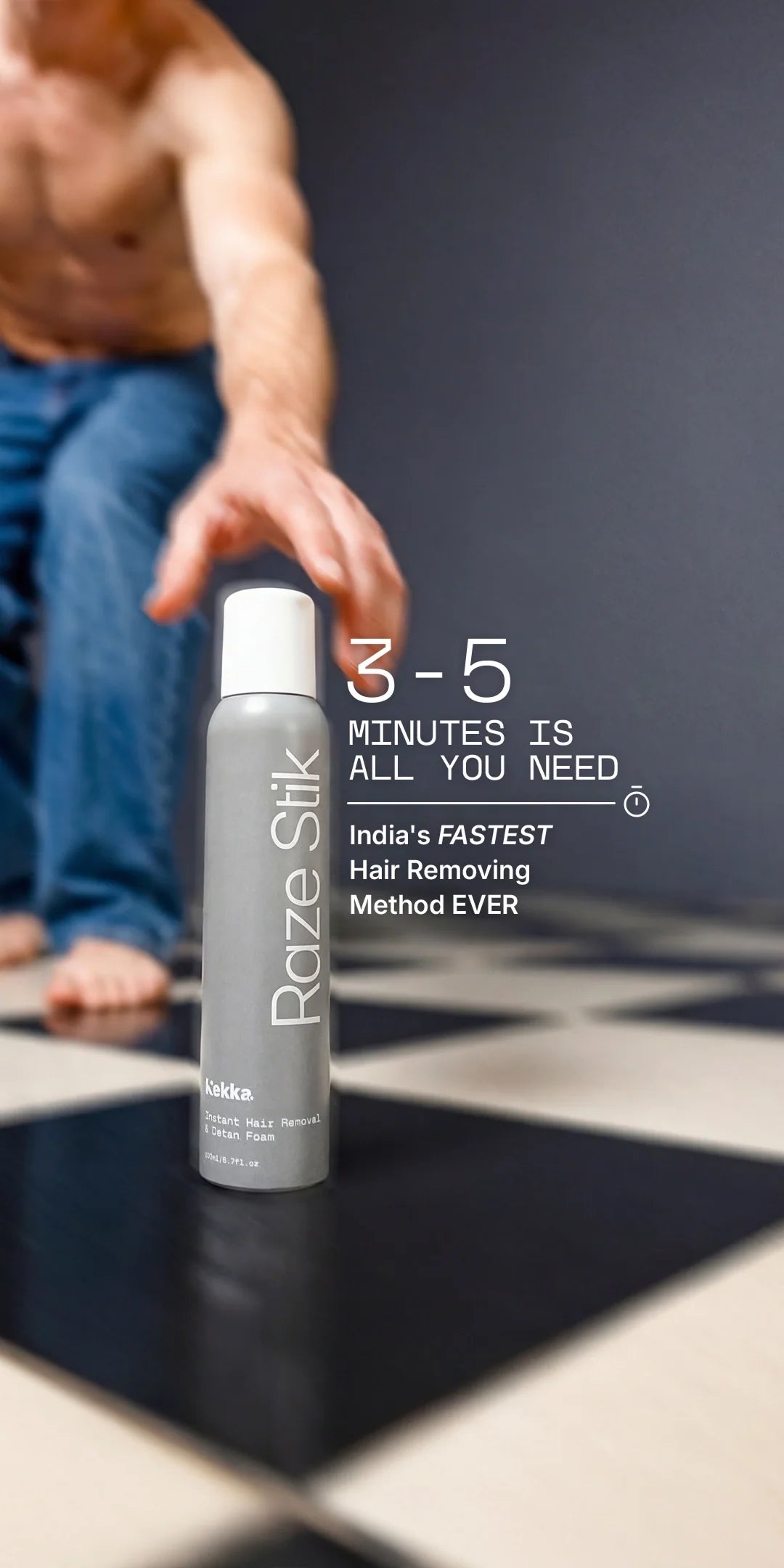 Hair Removal Spray For Men &amp; Women