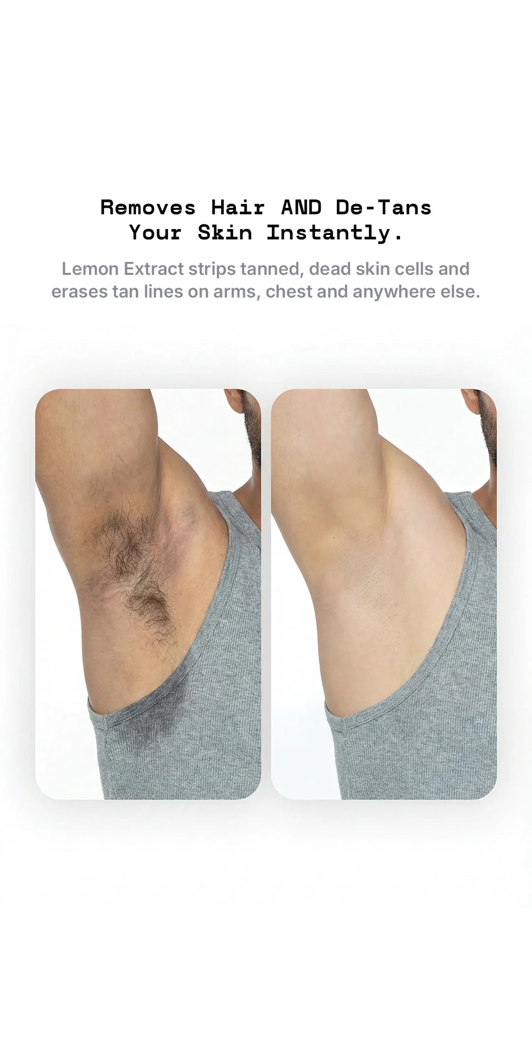 Hair Removal Spray For Men &amp; Women