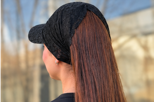Lace Visor Hair Band Cap