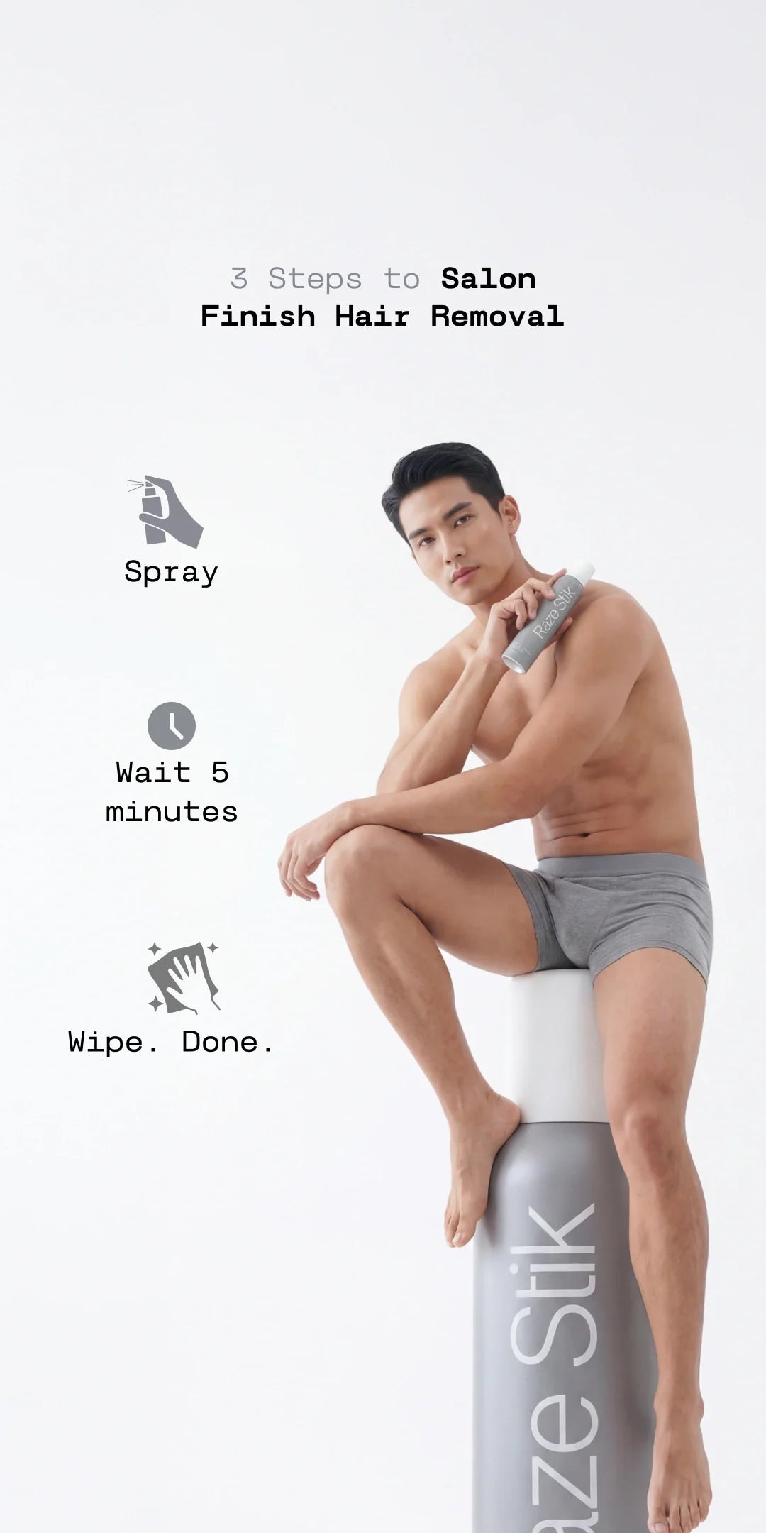 Hair Removal Spray For Men &amp; Women