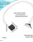 Square Telescopic Security Pull Wire Box