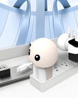 Portable Data Cable Winder with Silicone Binding Belt