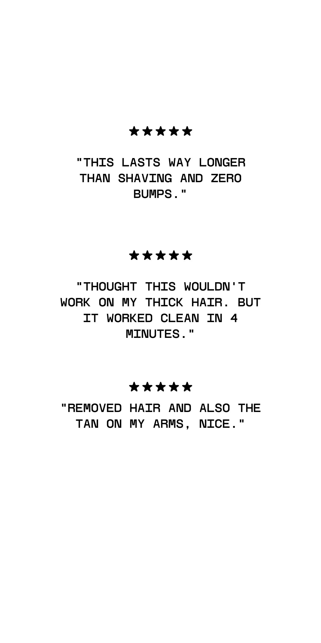 Hair Removal Spray For Men &amp; Women