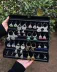 Black jhumka box