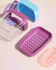 Portable soap box waterproof for travel