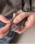 Imported Soft Silicone Nail Caps For Cats (Pack of 20)
