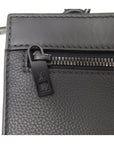 LV Messenger Bag Aerogram Black Leather