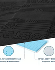 Ergonomic Knee Support Prayer Mat