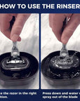 Man Razor Rinser Cleaner