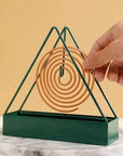 Safe Metal Mosquito Coil Burner Stand