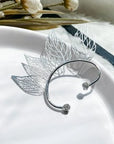 Elf Hollow Leaf Ear Cuffs