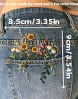Embroidery Jeans Pocket Decor Fabric(PACK OF 5)