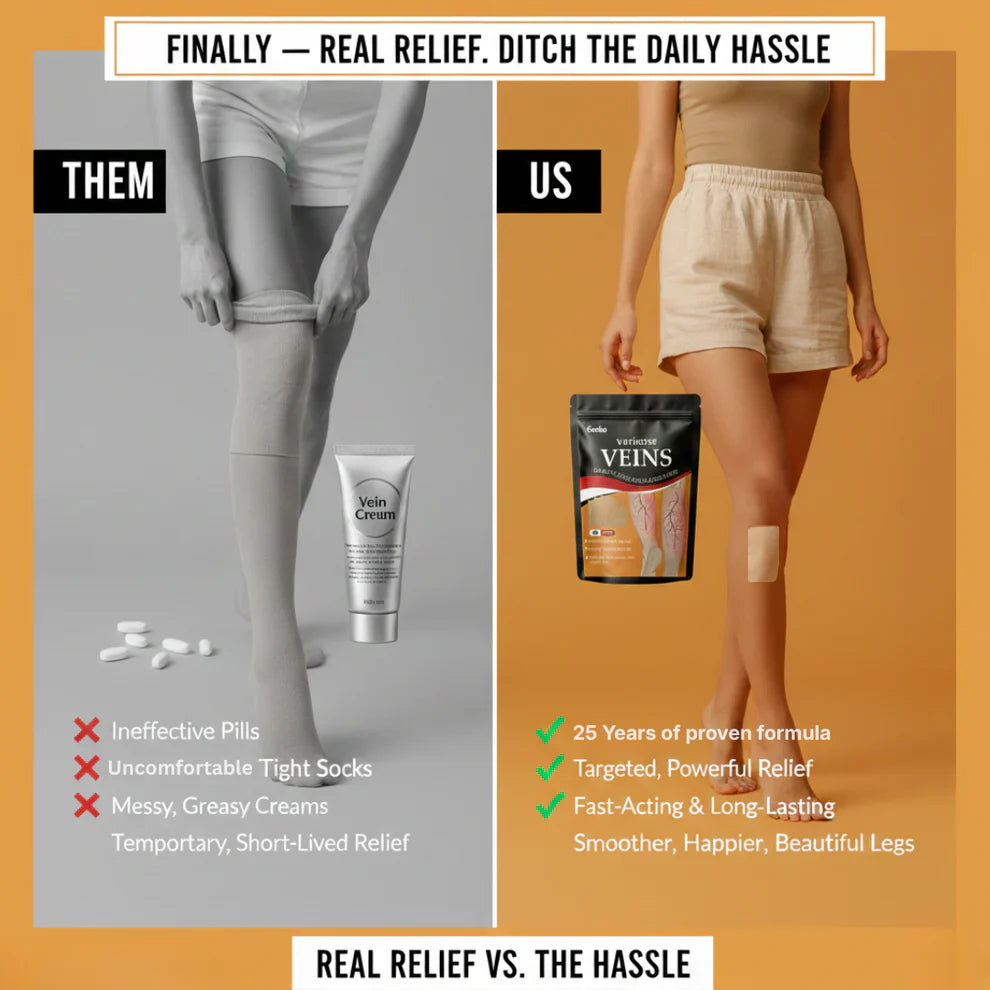 Kenko Spider &amp; Varicose Vein Patches | Natural Herbal