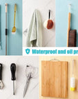 SELF ADHESIVE WALL HOOKS (10PCS/SET)