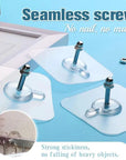 Punch-Free Screw Stickers - (IMPORTED)
