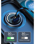 Multi Compatible 65W Fast Charging Car Charger