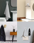 SELF ADHESIVE WALL HOOKS (10PCS/SET)
