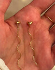 Heart Wave Earrings