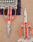 Multi-Functional Stainless Steel Kitchen Scissors