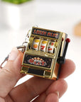 Mini Gambling Slot Machine Jackpot Keychains