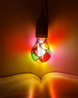 Stained Glass Decoration LED Light Bulb ( Pack of 2 Bulbs )
