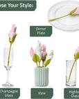 Elegant Floral Napkin Holders For Tables
