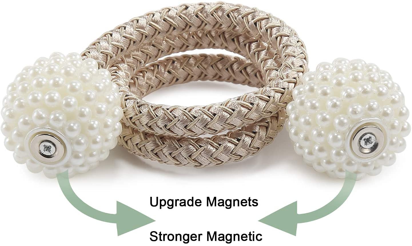 Magnetic Curtain Tiebacks (1 pair 2 pcs)