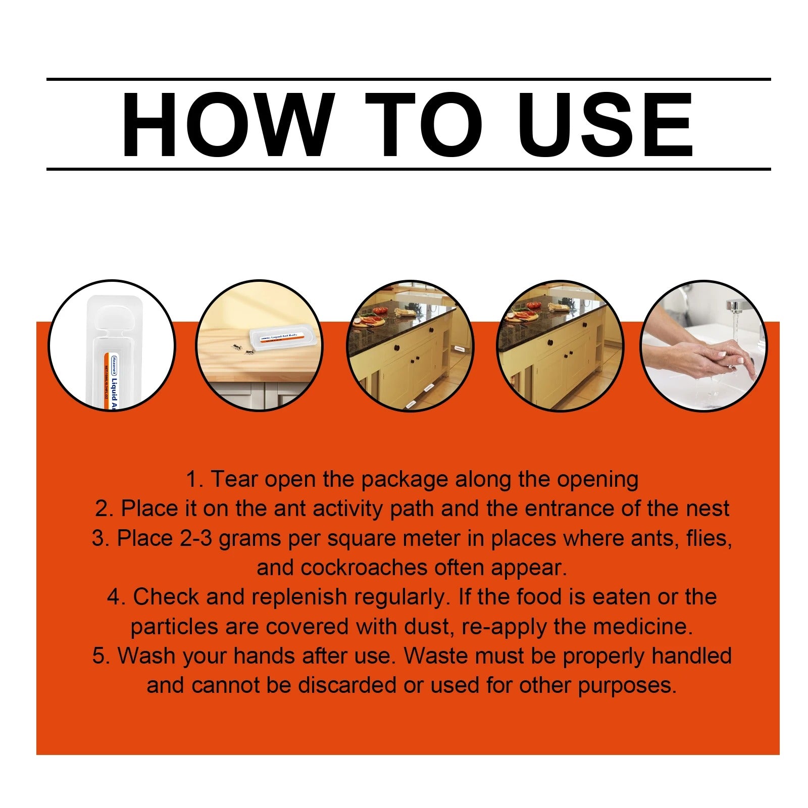 High Efficiency Liquid Ant Bait
