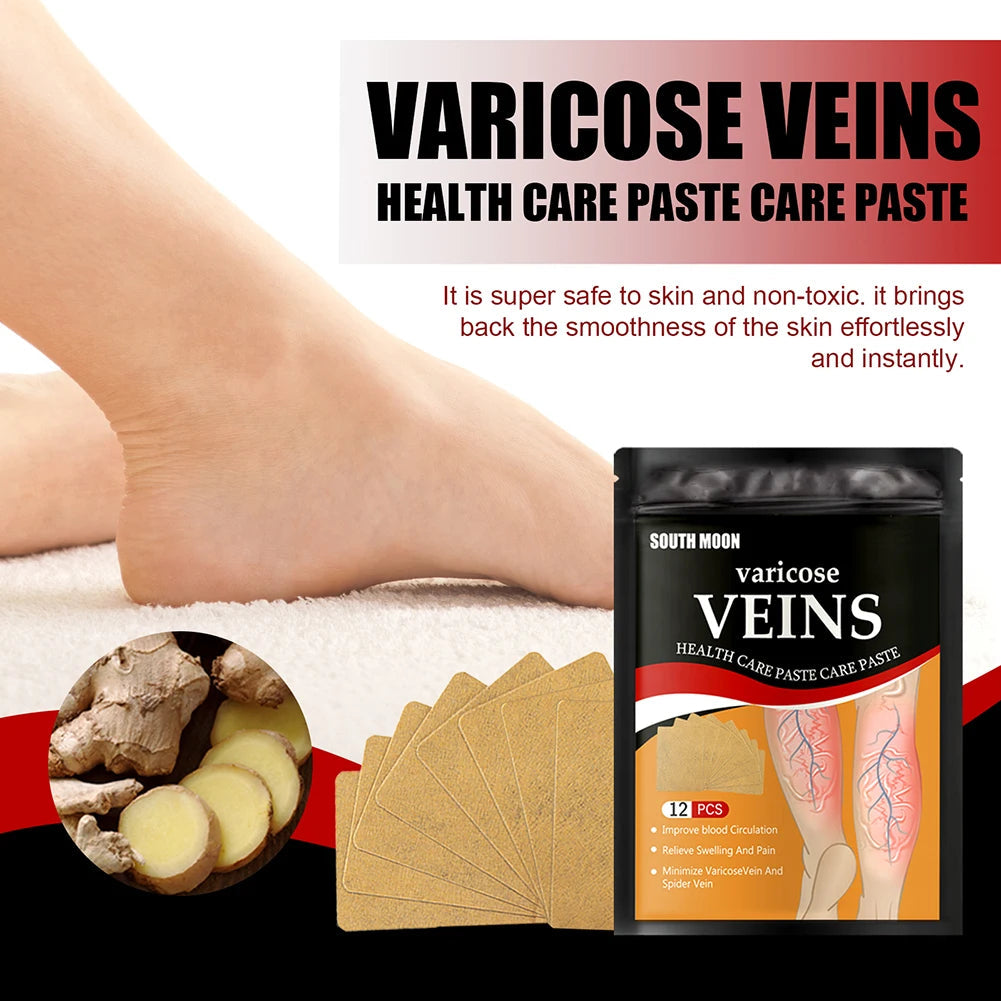Kenko Spider &amp; Varicose Vein Patches | Natural Herbal