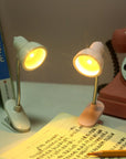 Portable Mini Book Night Lamp