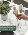 Elegant Floral Napkin Holders For Tables
