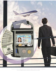 Travel Passport RFID Blocking Wallet Bag