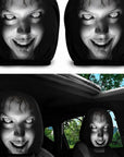 Ghost Face Headrest Covers