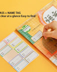 Transparent Paper Sticker Book Cover Film