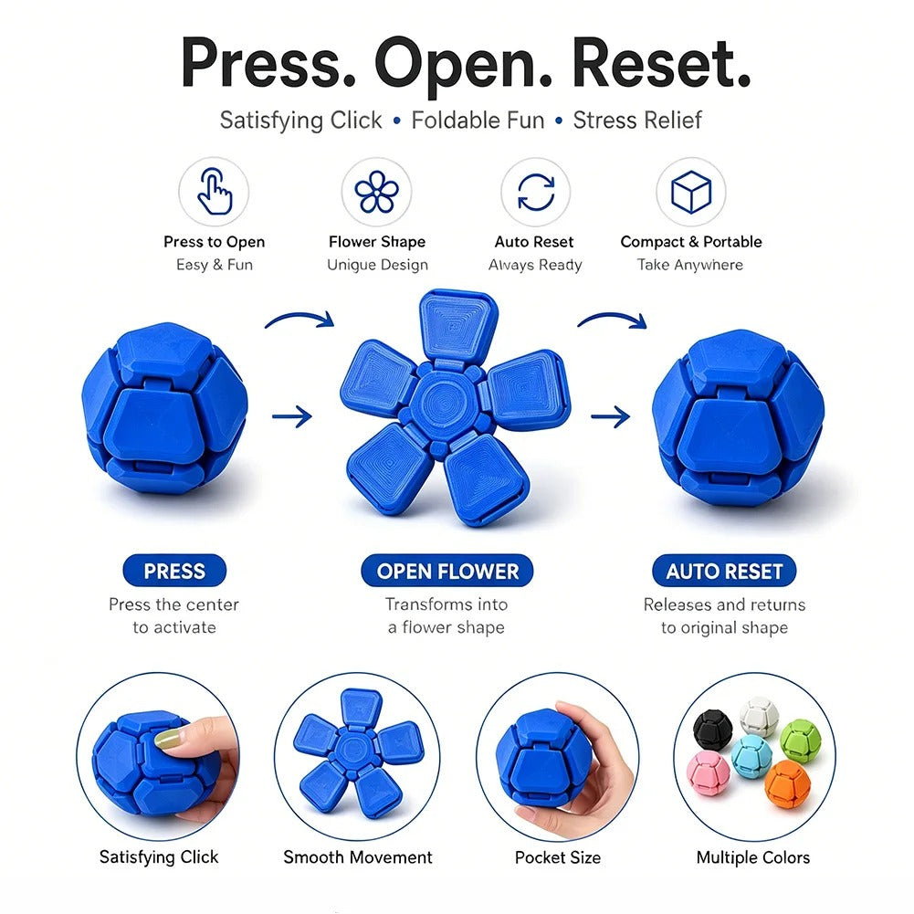 Press Spin Decompression Ball