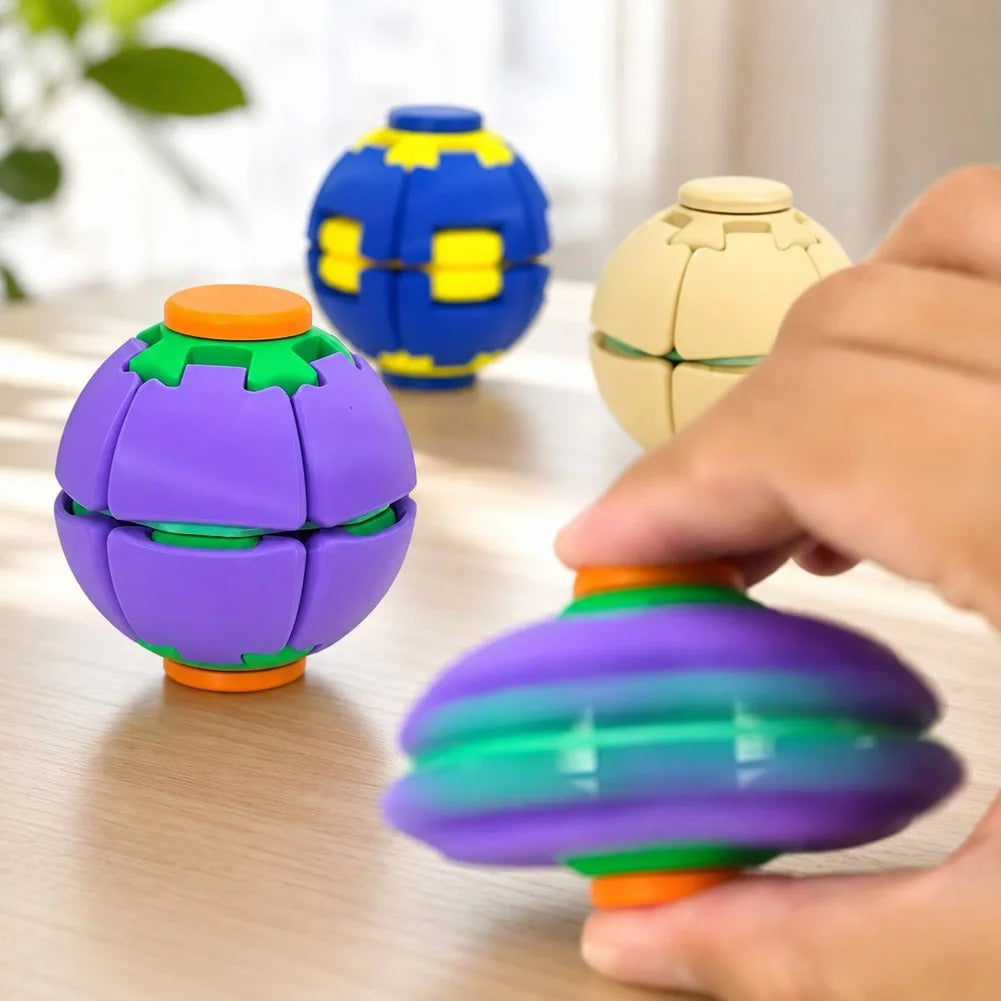Press Spin Decompression Ball