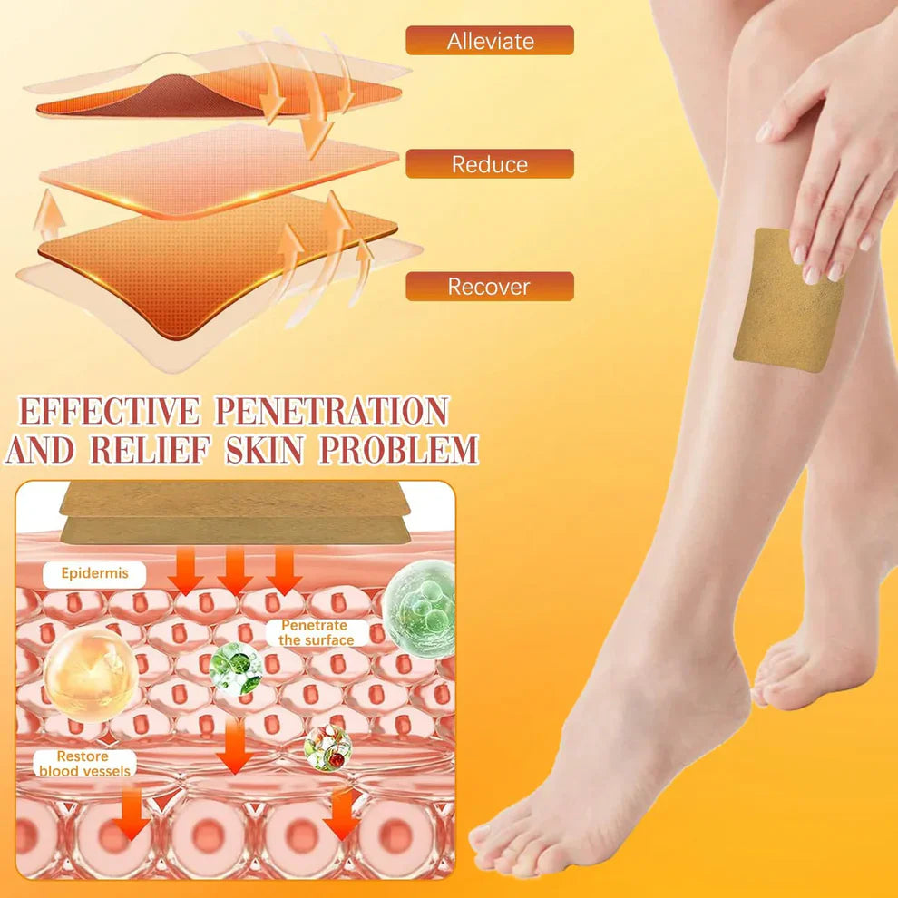 Kenko Spider &amp; Varicose Vein Patches | Natural Herbal